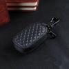 Zipper Key Pouch Leather Keys Organizer Durable Car Key Case