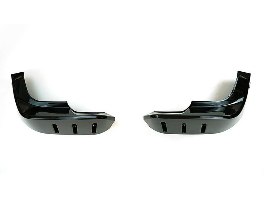 Land Rover New Defender Front Bumper Aerodynamic Kit: Lip, Corner Covers, & Fins