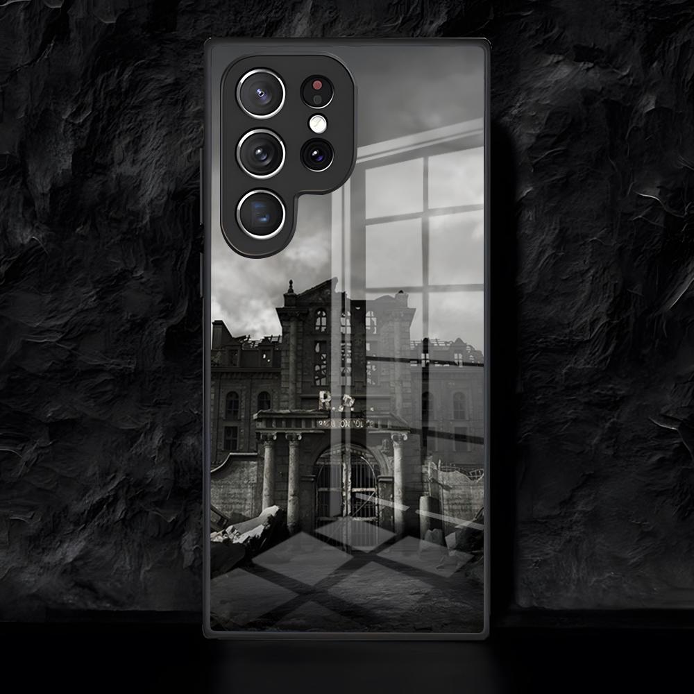 

Game R-Resident Evil R-Requiem Phone Case For Samsung S26 S25 Edge Ultra 24 23 22 21 Ultra Plus Fe A55 56 15 4G 5GGlass Cover Galaxy A55 5G
