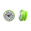 Suction Mounted Shower Clock for Bathroom Mirror, Round Clock Face with Bold Numerals for Sink Side Placement for Family Use