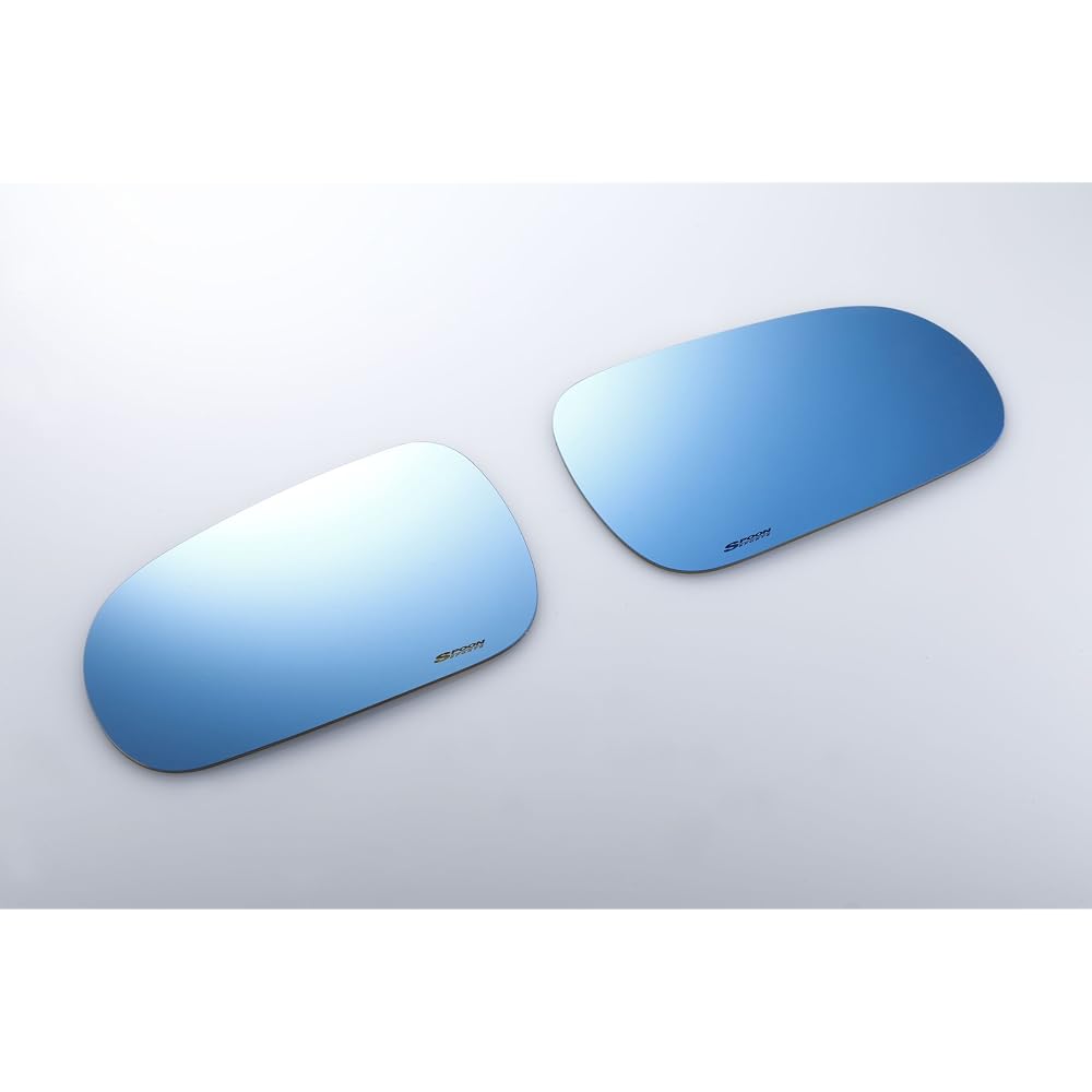 Spoon Blue Wide Door Mirror for Honda Civic EK4 EK9 and Integra DC2 DB8 Type R 96-98
