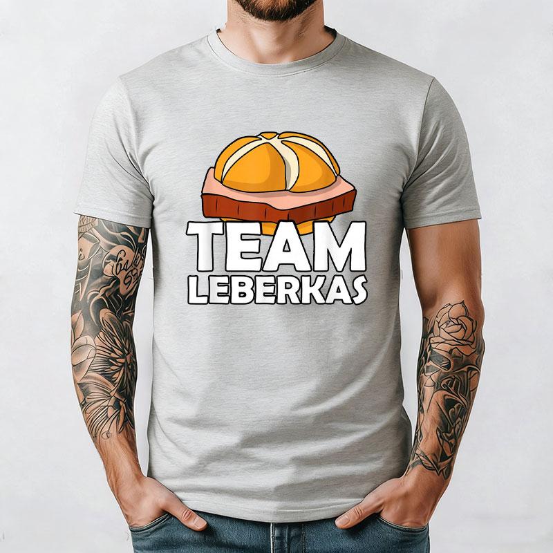 Leberkäse T-Shirt Oktoberfest München Bayern Fun Shirt Lustiges Neues Sommer Kurzarm-T-Shirt Gestartet Lässiges Baumwoll-Print-Oberteil