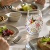 Luxury Decorative Glass 3D Animal Stemless Wine Glass Ocean Inspired Details Elegant Clear Gifts Cup Durable Drinkware for Home Kitchen And
