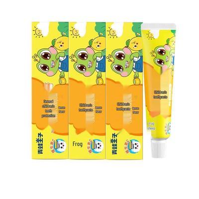 Froschkönig Zahnpasta für Kinder mit Zitronengeschmack (3 Pack)