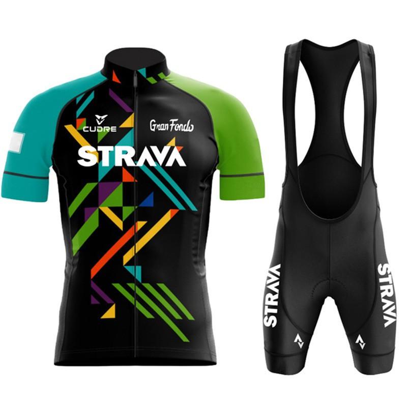 Herren Damen Radsport Trikot Set Kurzarm Schnelltrocknend Fahrradbekleidung Rennrad Mountainbike Outdoor Sport