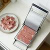 Batticarne Manuale Strumento per Ammorbidire la Carne di Manzo Veloce Produttore di Cotolette Acciaio Inossidabile Batticarne per Bistecche Cucina BBQ Produttore di Hamburger di Manzo