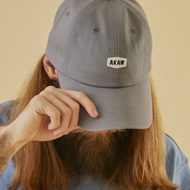 

AKAW Overfit Classic Ball Cap Gray GREY