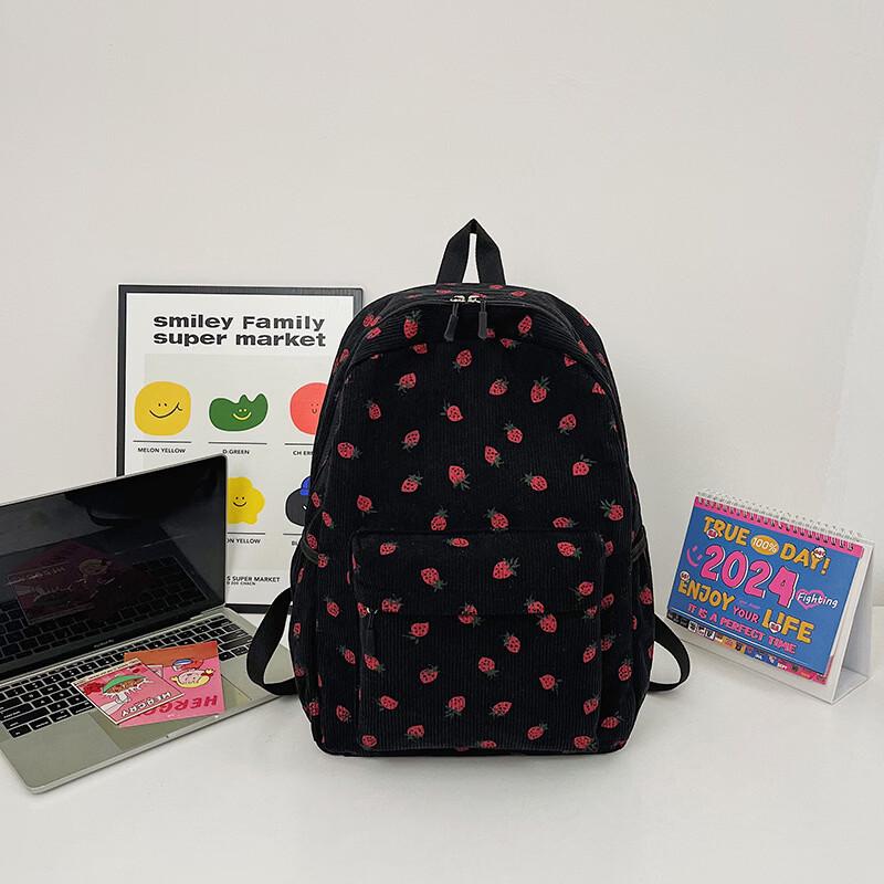 Fashion Corduroy Backpack