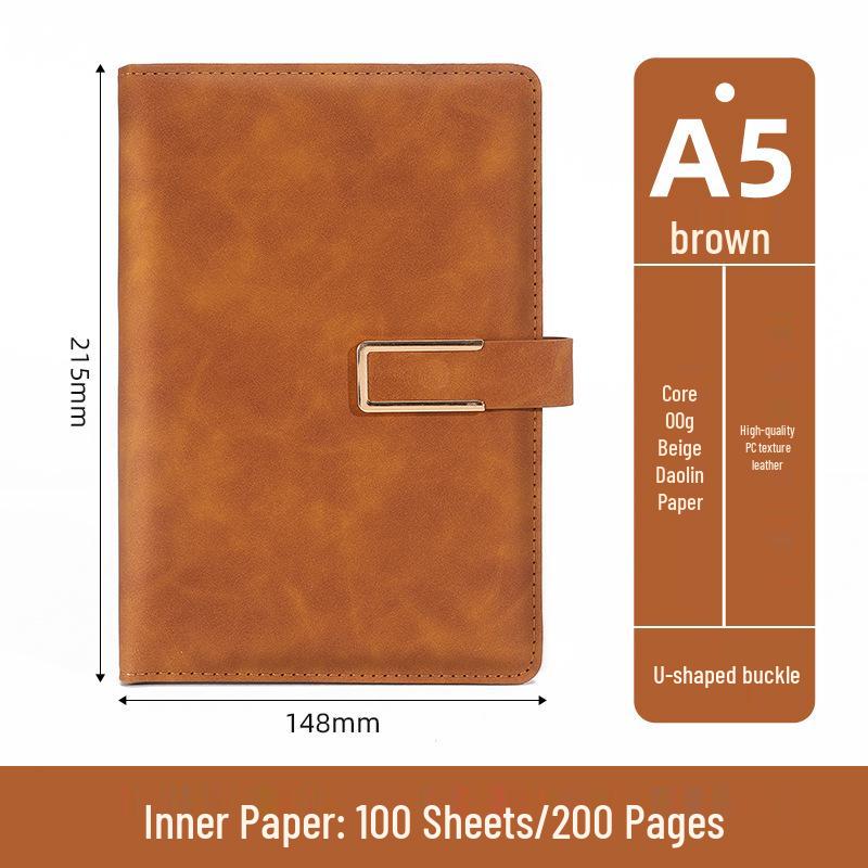 Custom A5 Notebook with Logo - Corporate Meeting Diary & Gift Box Set