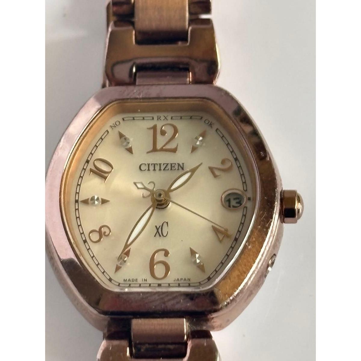 Used Citizen Cross Sea H058 Radio Solar CITIZEN xC