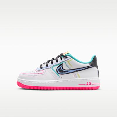 Nike Air Force 1 Synthetic Leather, Leather Low top Skateboard Shoes K 35.5