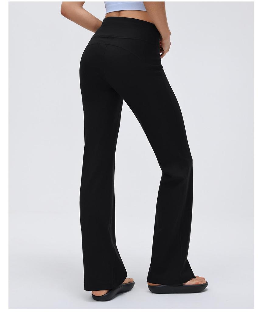 High-Waisted Flared Pants: Butt Lifting & Tummy Control, Slimming Fitness Yoga Pants for Spring/Summer