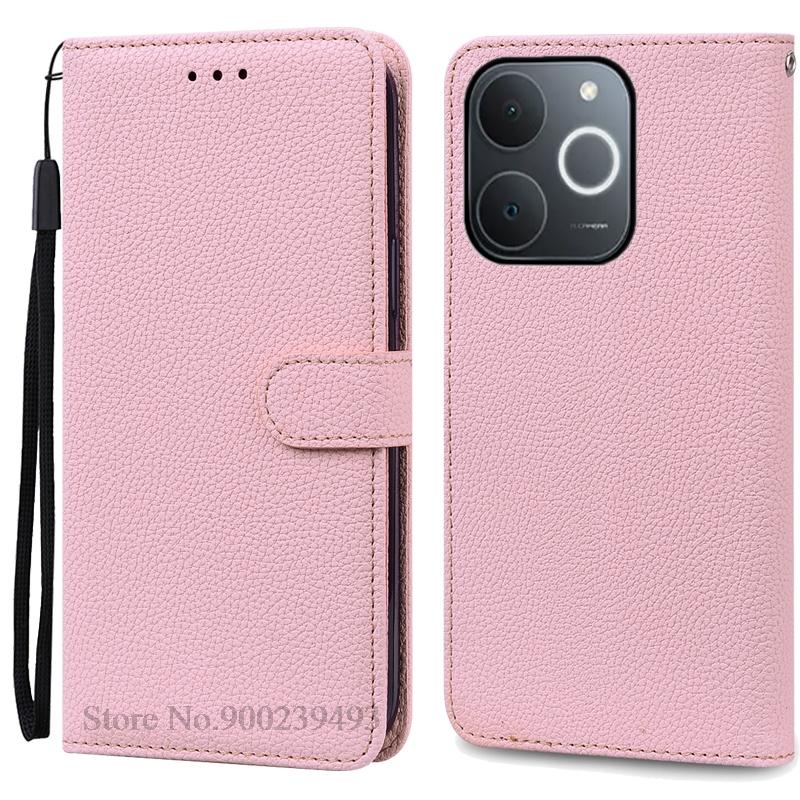 

Для чохла Realme Note 70 Чохол Realme Note 70T Гаманець Книжка Шкіряний Чохол для Телефону Для Чохла Realme Note 70T Чохол Note70 Coque Fundas Note 70 (Note 70T) рожевий