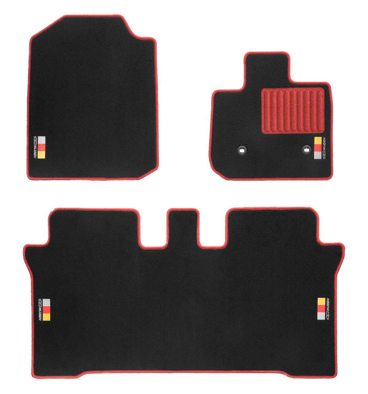 

MUGEN Черный x Красный Эксклюзивный продукт Honda CVT (Mugen) [Спортивный коврик] N-ONE JG3/4 JG3/4 08P15-XMGB-K0S0-RD чёрный