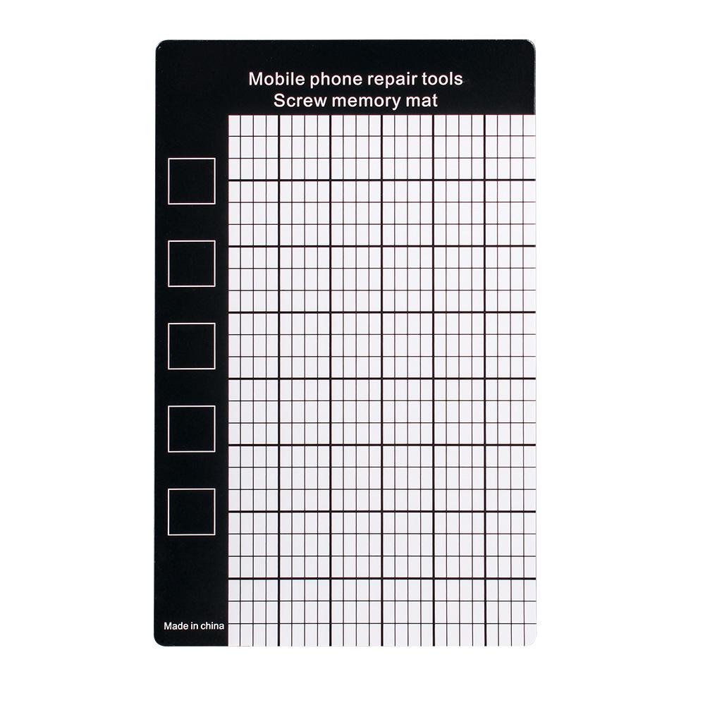 Magnetic Screw Memory Pad for Mobile Phone Repair - Gadget Disassembly Work Board with Adsorption Feature