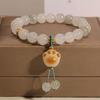 Women Tianshan Jade Bracelet, Cat Paw Design, Fresh Style Travel Gift