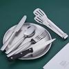 2 Person Utensil Picnic Set with Plate Spoon Knife Fork Outdoor Picnic Tableware Camping Dinnerware Set