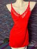 Plus Size Stretchy High Slit Deep V Strappy Nightgown Lingerie for Women