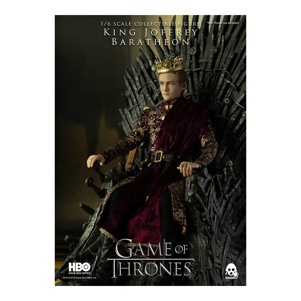 threezero Game of Thrones: Joffrey Baratheon 1:6 Scale Collectible Figure, Multicolor