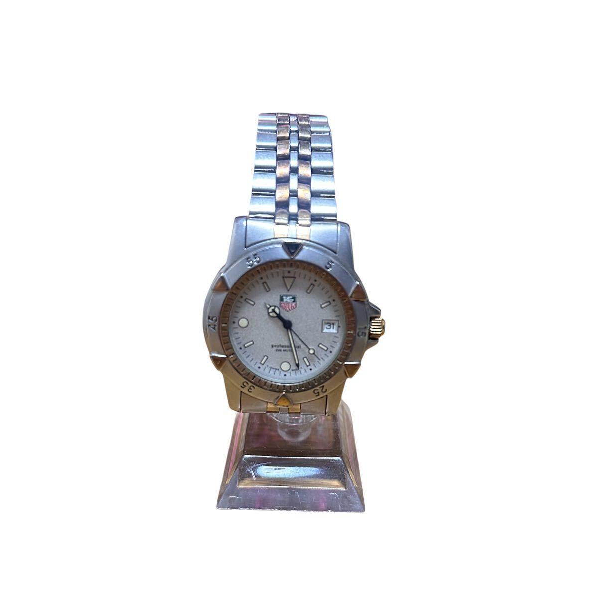 Used TAG Heuer Professional 200M 955.706G Quartz White Dial