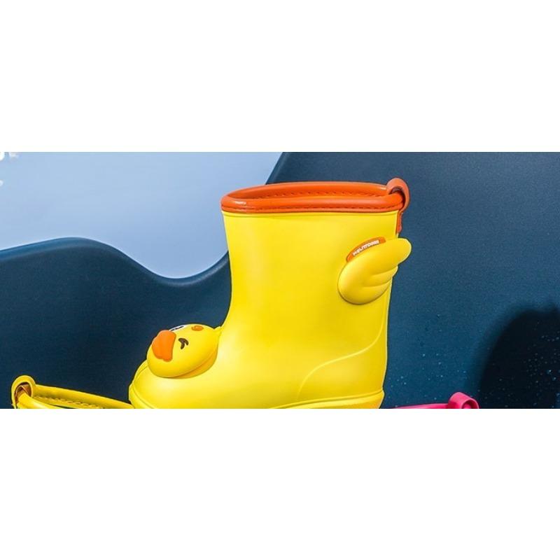 Rain Boots, Waterproof Shoes, Anti-slip Soft Sole Cartoon Boys' Shoes, Girls' Rain Boots