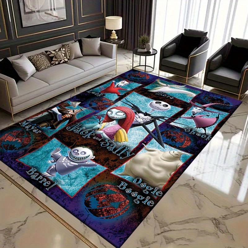 

1pc Jack Themed Area Rug, Non-Slip Door Mat for Home Entrance, Bedroom, Bathroom, Anti-Slip Floor Mat 60cm by 90cm