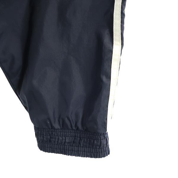 Adidas 90s Old Logo Embroidery Nylon Jacket XL Black Men's Used