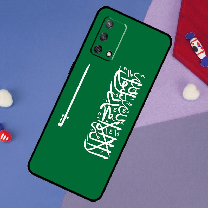 Kingdom of Saudi Arabia Flag Case For Oppo A60 A80 A40 A6 A5 Pro A15 A16 A17 A57 A94 A74 A54 A76 A96 A18 A38 A58 A78 A98