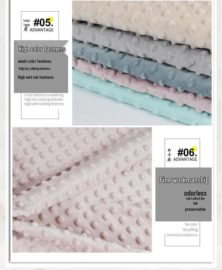 Çizgi Film Baskılı Doudou Kabarcık Kadife Kumaş