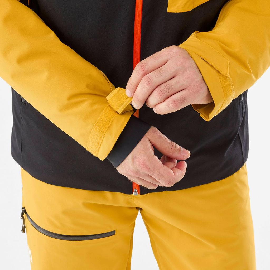 Millet Atna Peak Ski Jacket MIV9896 Size M Men's Black/Saffron (New Logo)