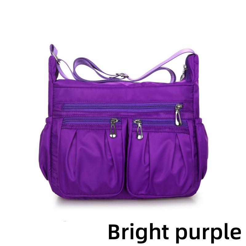 Casual Women Shoulder Messenger Bag Oxford Waterproof Zipper Handbags Package Female Large Capacity Travel Crossbody Bag