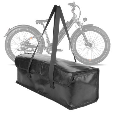 E-Bike Akku Tasche Feuerfeste Akku Tasche Große Kapazität Akku Sicher Tasche Wasserdichte Lithium Akku Aufbewahrungstasche zum Laden