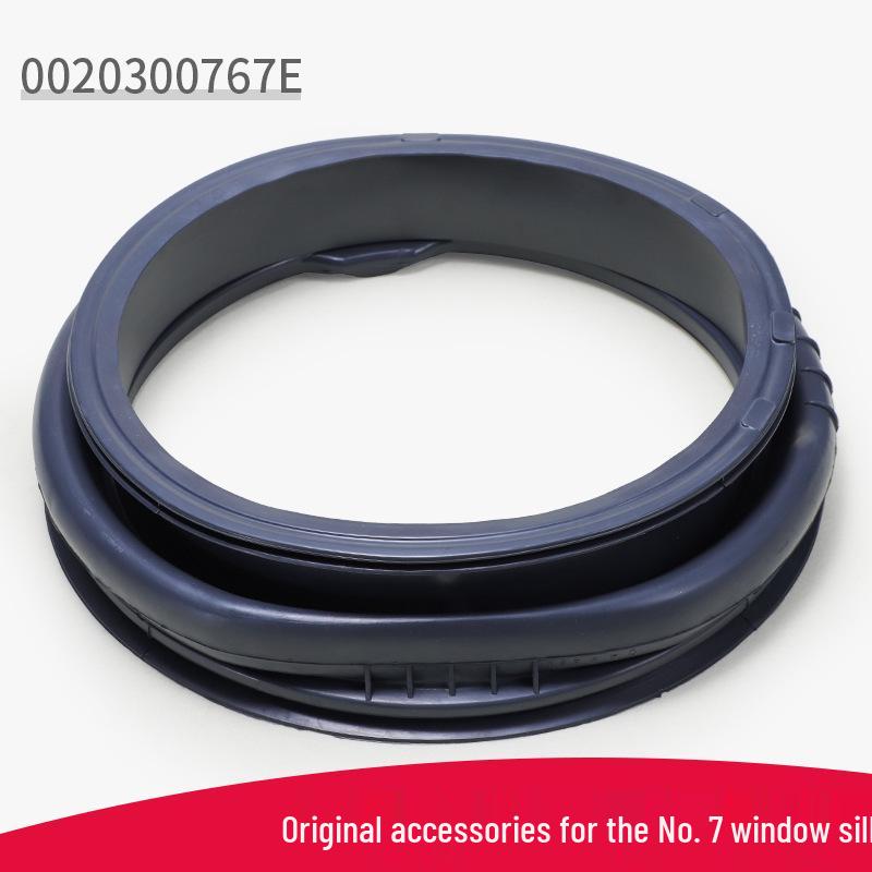 Drum Washing Machine Door Seal Gasket & Window Pad Replacement Set