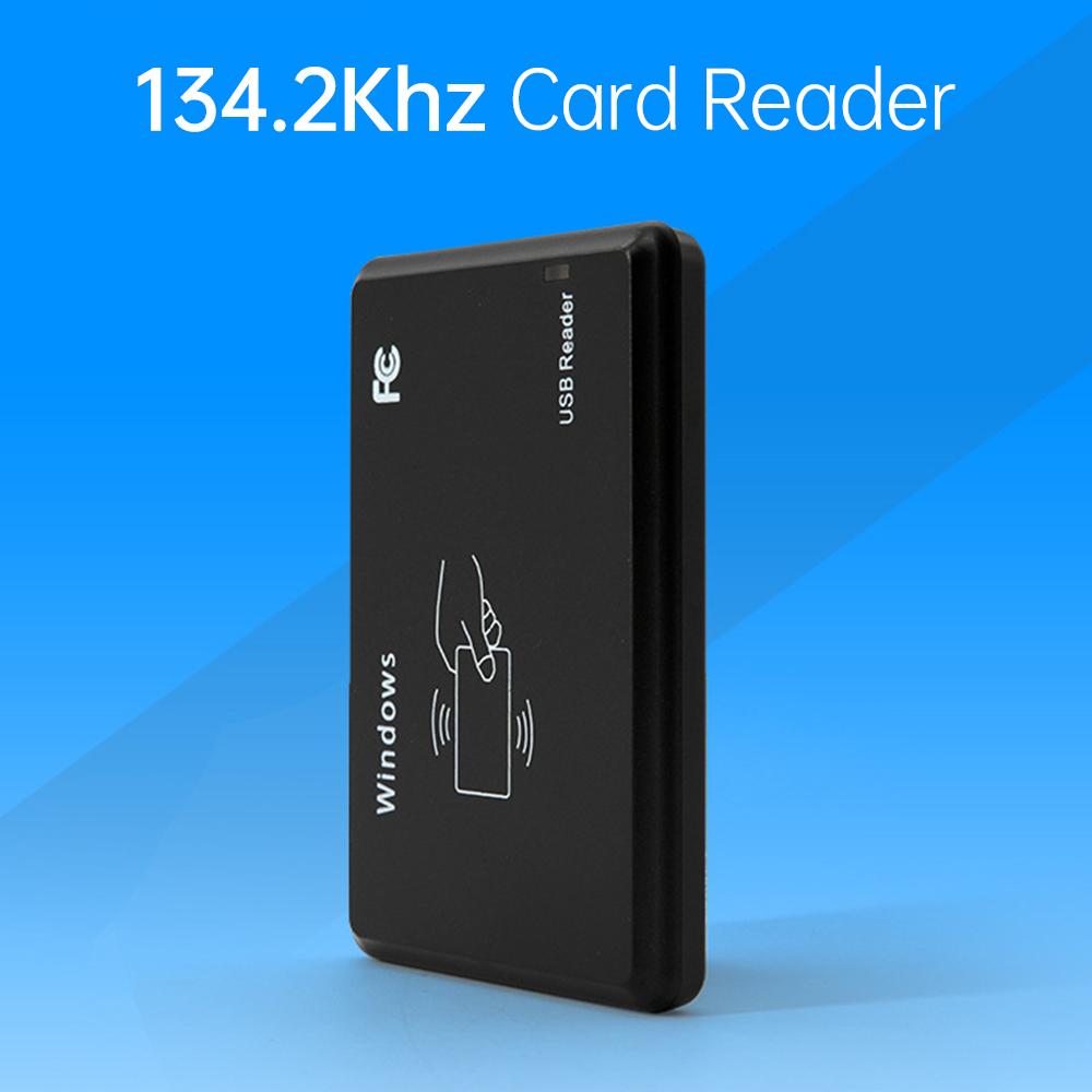 Reader Writer Card Reader USB Port LED Light Designed for Animal Management Fish Management