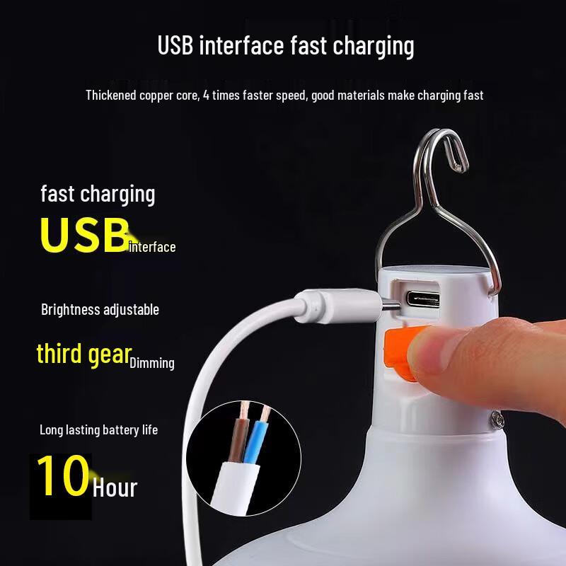 HEIXIE Portable Outdoor Emergency LED Bulb