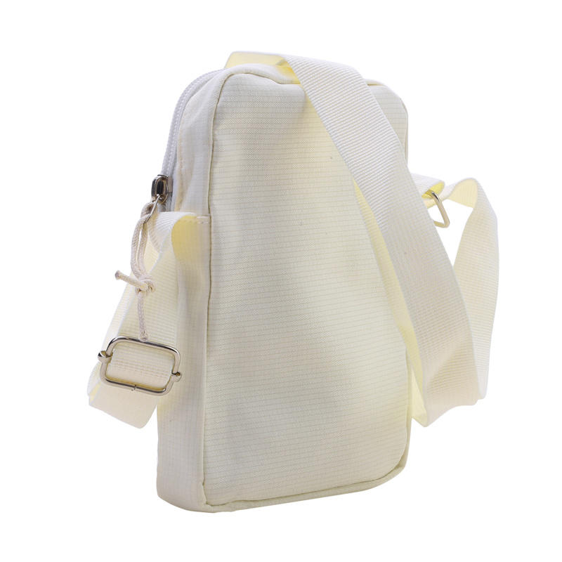 Women Canvas Small Satchel Purse Trend Candy Color Shoulder Wallet Simple Mobile Phone Crossbody Bag