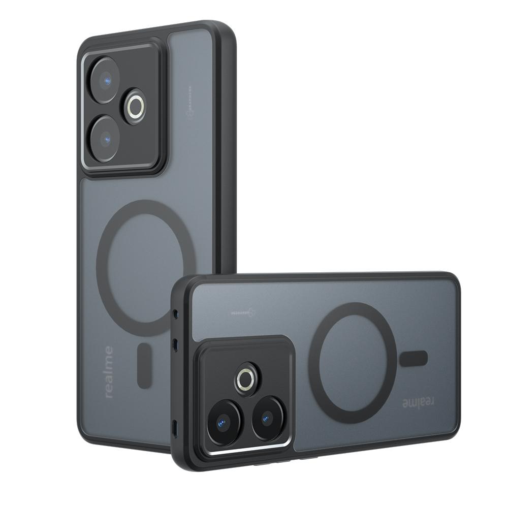 GT7 pro Magsafe Nárazuvzdorný Akrylový Kryt na Telefon pro Realme GT 7 Pro Neo 7 X GT 6 7t Neo 6SE Magnetické Bezdrátové Nabíjení Tvrdý Nárazník