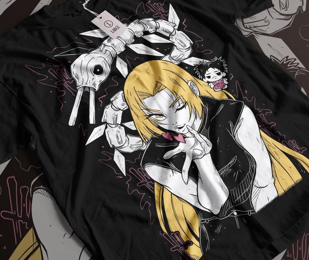 Yuki Tsukumo T-shirt kenjaku Choso jujutsu kaisen Horror Anime Shirt All Size Unisex T-Shirt XXL