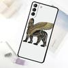 Lamassu Assyrian Winged Lion Phone Case For Samsung Galaxy S20 FE S21 S22 S23 S24 S25 Ultra S9 S10 S25 Plus S25 FE Cover