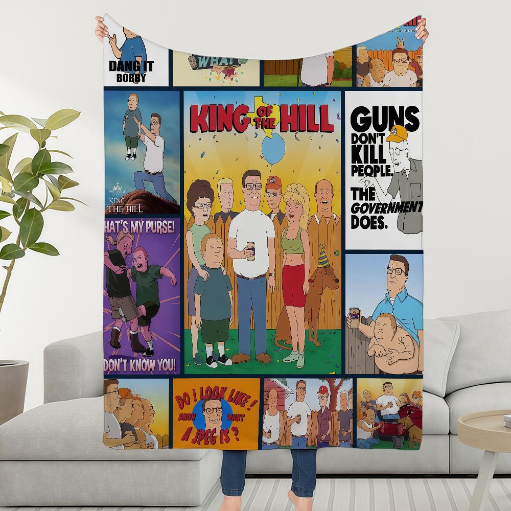 Of Blanket Throw Super Cosy Plush Living H-HillS Room Sofa The Couch Childish K-KingS Birthday Gifts