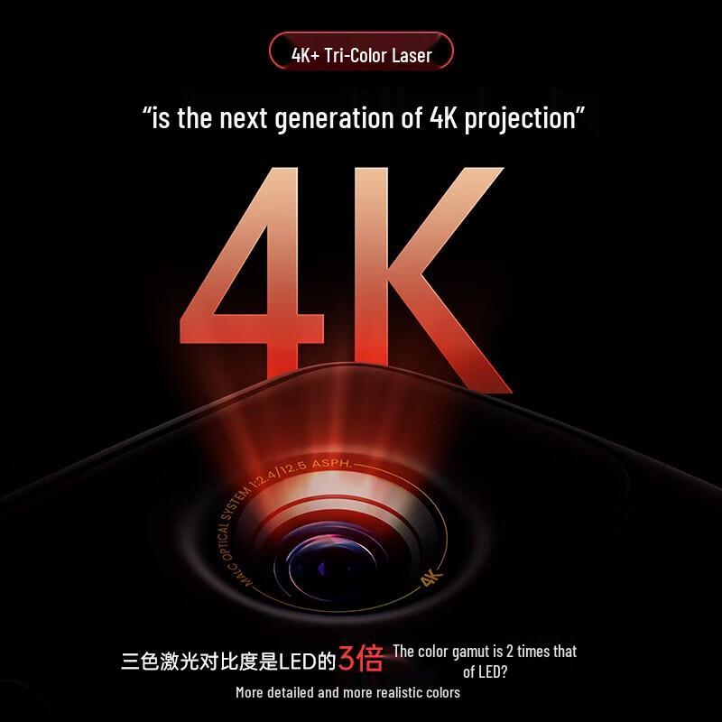 JMGO N1S 4K Triple Laser Gimbal Projector (CN Version)