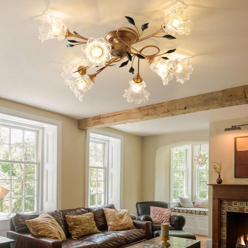 Moderne und minimalistische ländliche Schlafzimmerleuchten, Esszimmer- und Wohnzimmer-Pendelleuchten