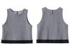 2025 Women's Fashion Casual Sleeveless Vest and Skirt Two-Piece Set