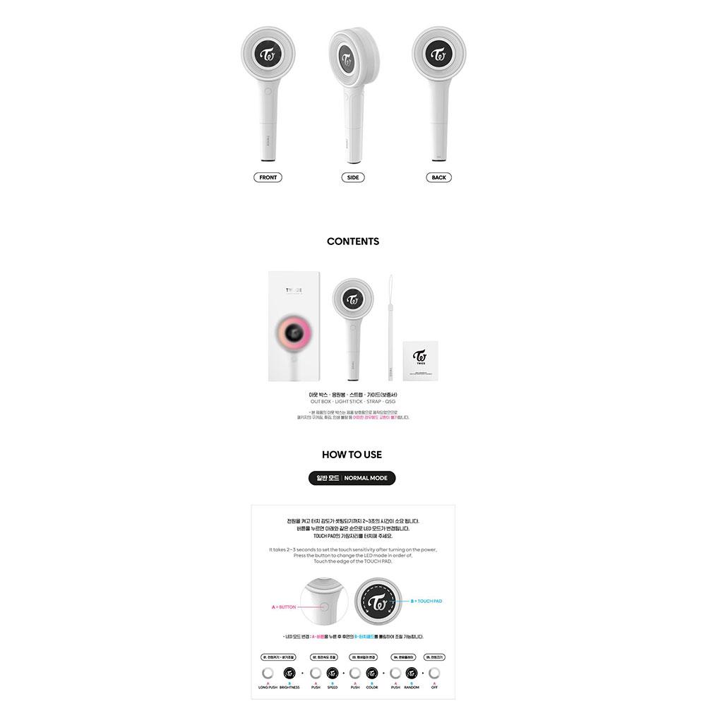 Twice Offizieller Light Stick - Candybong Infinite