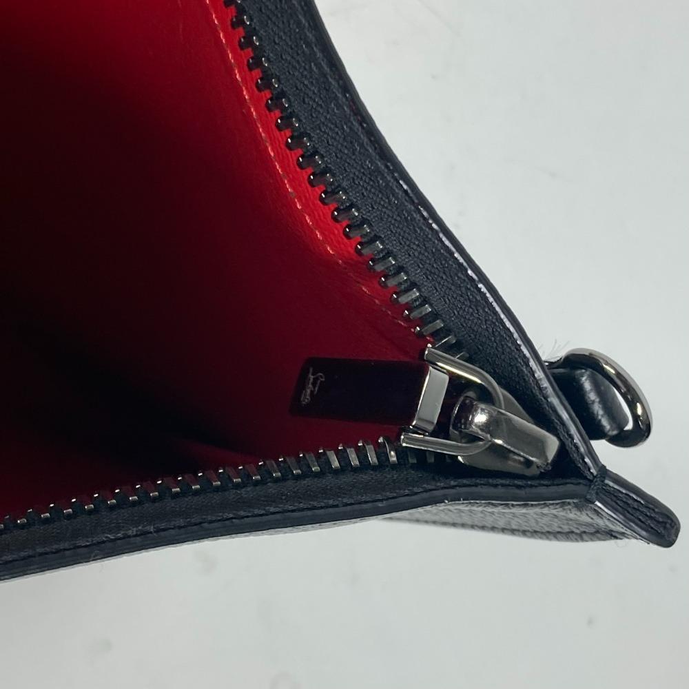 Christian Louboutin Crossbody Logo SKY 2WAY Bag Clutch Pouch Bag Shoulder Bag