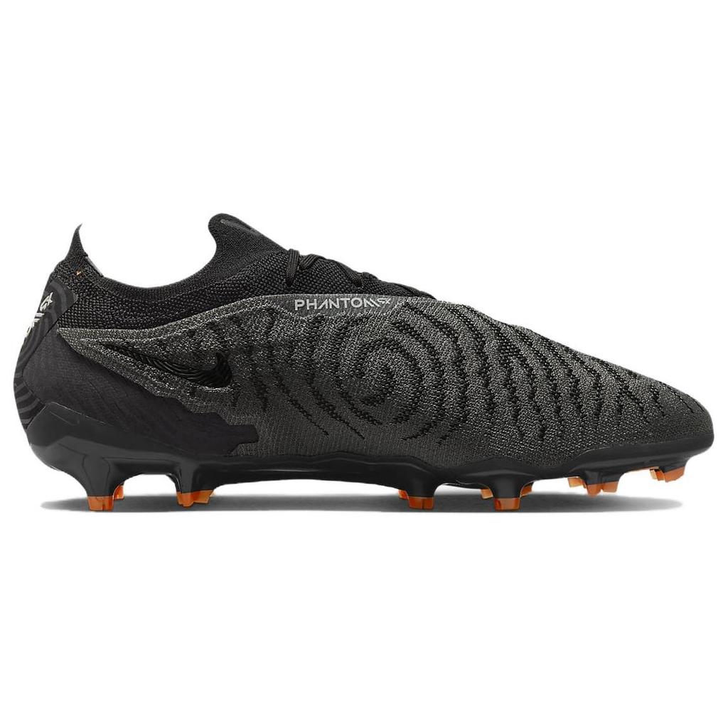 Nike Phantom GX Elite Gripknit FG Shadow Pack Men Sneakers Black Dark-Smoke-Grey Total-Orange DC9968-010