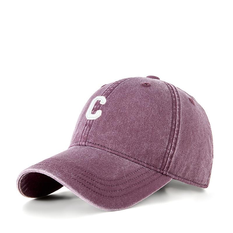Vintage Water Wash Baseball Cap For Women And Men With Sun Protection And Breathability