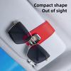 AAADL1 Car Sun Visor Eyeglass Clip Holder Leather Glasses Hanger For Honda CRZ Accord Civic FIT Insight CRV Jazz HRV Vezel 5th City CRX