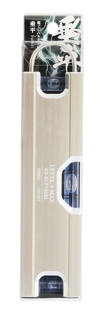 Niigata Seiki Ebisu Electrician's Level PRO, Tarehira, Blue, ED-ECP150BL