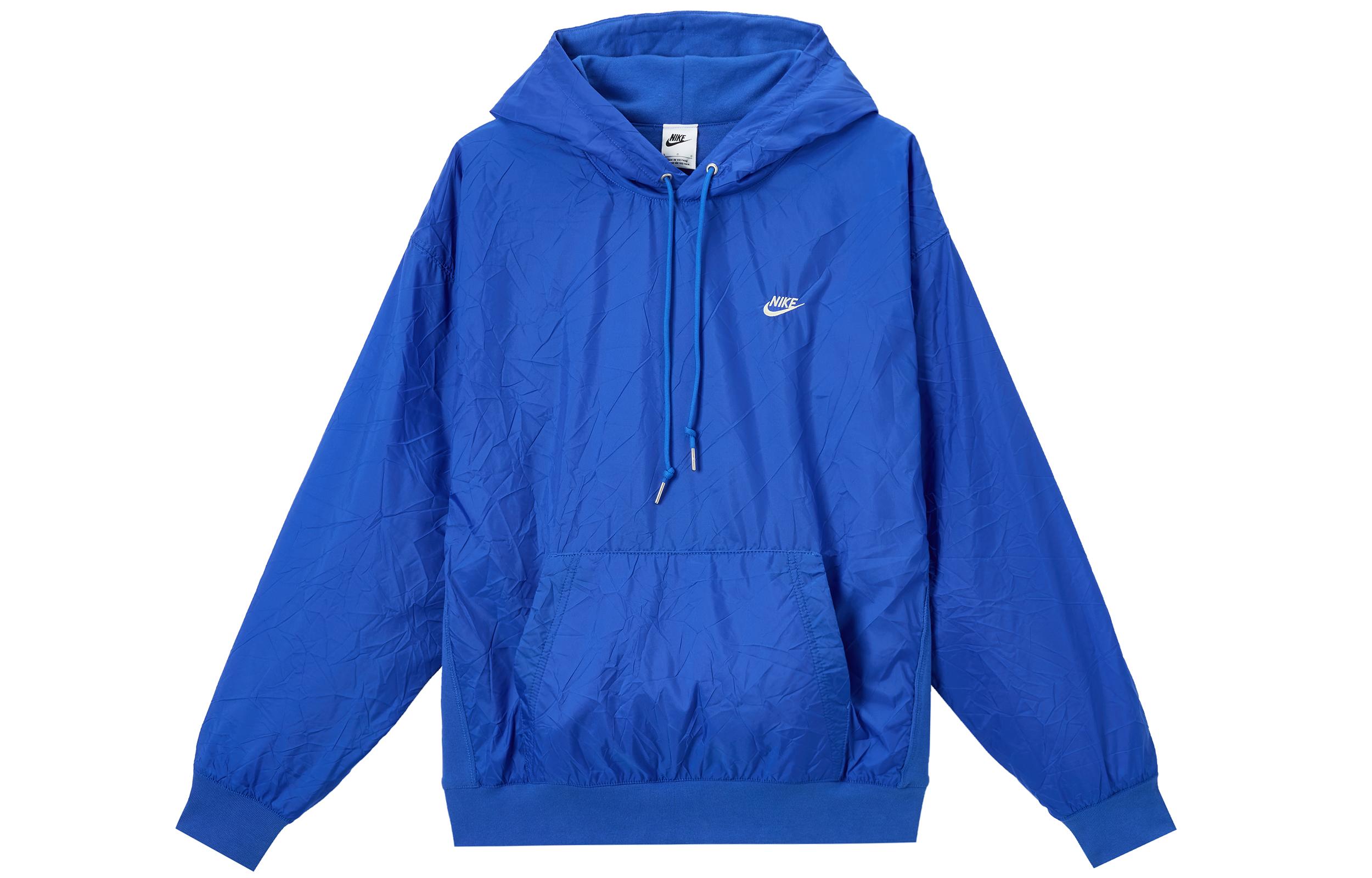 Толстовки Nike Мужские Синие С капюшоном Умеренный Обычный DQ4256-480 L